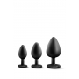 Anālo aizbāžņu komplekts - Luxe bling plugs training kit
