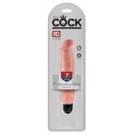 Reālistisks vibrators 22cm miesas krāsa - KING COCK