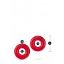 Stay hard donut rings oversized red