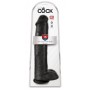 Munanditega dildo 38cm must - King Cock