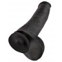 Munanditega dildo 38cm must - King Cock