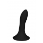 Dubultā blīvuma dildo 13cm melns - Solid love