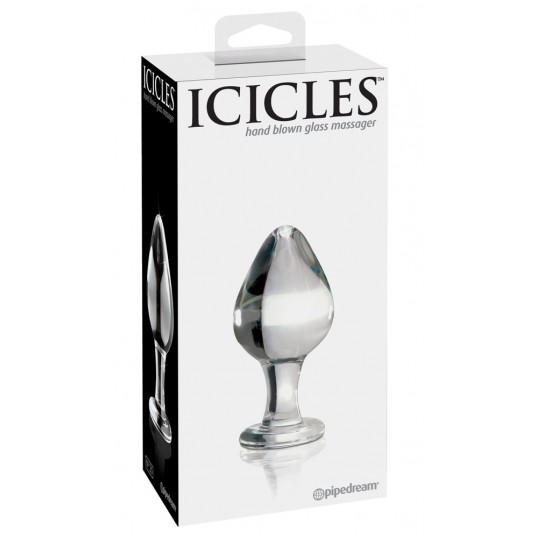 Klaasist anaalne kork icicles nr. 25