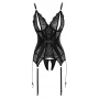 Matist kangast korsetikleit xl must cottelli collection lingerie