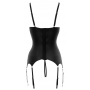 Matist kangast korsetikleit xl must cottelli collection lingerie