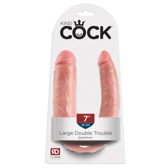 King cock large double trouble