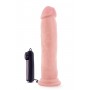 Vibreeriv dildo puldiga 24cm ihuvärvi - dr. skin dr. throb