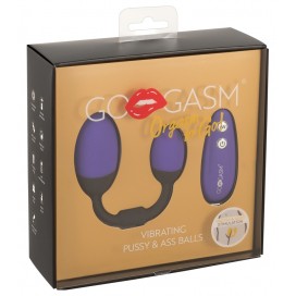 Gogasm vibrating pussy & ass b