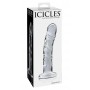 Stikla dildo caurspīdīgs - Icicles no. 62