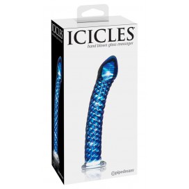 Stikla dildo zils - icicles no. 29