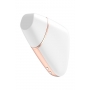 Gaisa pulsators ar vibrācijām un aplikāciju balts - Satisfyer love triangle