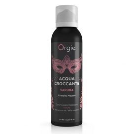 Orgie - acqua croccante crunchy mousse sakura 150 ml