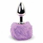 Feelztoys - bunny tails butt plug purple