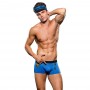 Envy - cop blue bottom with badge/ hat 2 pc m/l