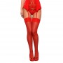 Obsessive - s800 stockings red l/xl