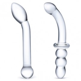 Stikla dildo komplekts 2gab - Glas