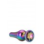 Gleaming love coloured pleasure plug m