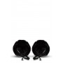 Noir pom adjustable nipple clamps black