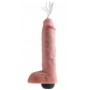 Dildo ar sēkliniekiem un spermas rezervuāru 28cm - king cock