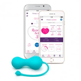 Kegel trenažieris savienojams ar aplikāciju - Lovelife Krush - Ohmibod Zaļš