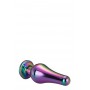 Gleaming love coloured pleasure plug l