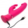 Happy rabbit - realistic dual density rabbit vibrator pink