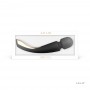 Masažieris melns- Lelo - smart wand 2 medium