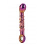 Glamour glass ribbed g-spot dildo