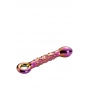 Glamour glass ribbed g-spot dildo