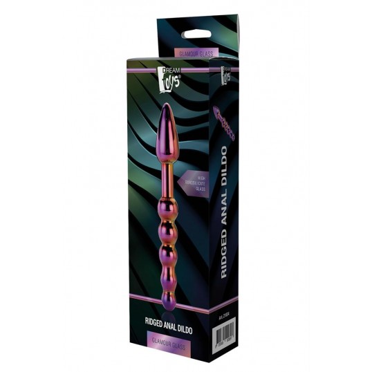 Klaasist anaalne dildo - glamour glass