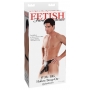 Meeste must strap-on elastsete rihmadega 21cm