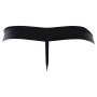 Meeste must strap-on elastsete rihmadega 21cm