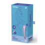 Vibrators ar gaisa pulsatoru un aplikāciju violets - Satisfyer Dual Pleasure