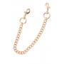 Gp premium ankle cuffs with chain black