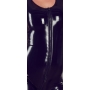 Latex catsuit black m