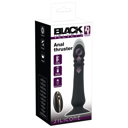 Black velvets anal thruster