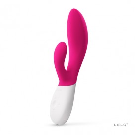 Kolmekordse toimega roosa vibraator - Lelo - ina wave 2