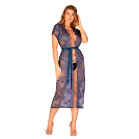 Obsessive - flowlace peignoir s/m