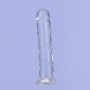 Realistlik dildo vibrokuuliga 16,5cm - Addiction - kristall