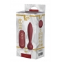 Anālais vibrators sarkans silikona 2 motori 7 režīmi tālvadāms Dream Toys