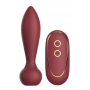 Anālais vibrators sarkans silikona 2 motori 7 režīmi tālvadāms Dream Toys