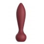 Anālais vibrators sarkans silikona 2 motori 7 režīmi tālvadāms Dream Toys