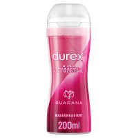 Lubrikants un masāžas gels 2in1 ar guaranu - Durex play