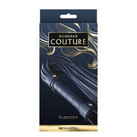 Флоггер ns novelties bondage couture, синий