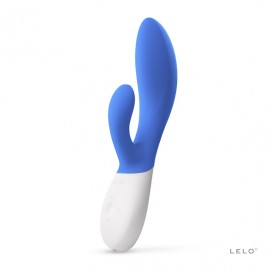 TRĪSKĀRŠĀS DARBĪBAS VIBRATORS LELO - INA WAVE 2 zila krāsa