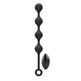 Nexus - quattro remote control vibrating pleasure beads black