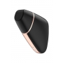 Gaisa pulsators ar vibrācijām un aplikāciju melns - Satisfyer love triangle