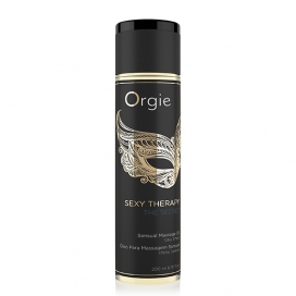 Jutekliskā masāžas eļļa ar augļu un ziedu aromātu ''The Secret'' 200ml - Orgie