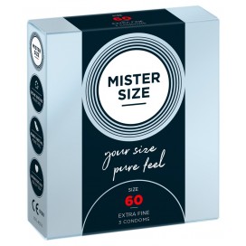 Mister size 60mm pack of 3