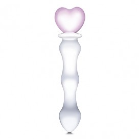 Glas - sweetheart glass dildo